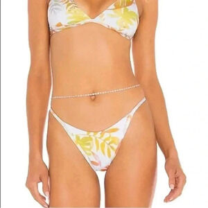 L*SPACE Jay Bitsy Bottom in Summer Tropics NWT XL
